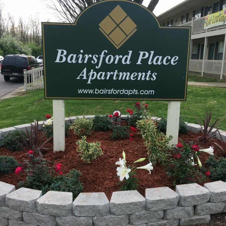 Bairsford Place Sign